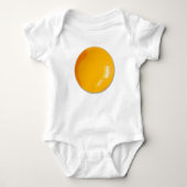 Fried Egg Halloween Costume Romper (Voorkant)