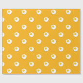 Fried Egg Pattern Cadeaupapier (Vlak)