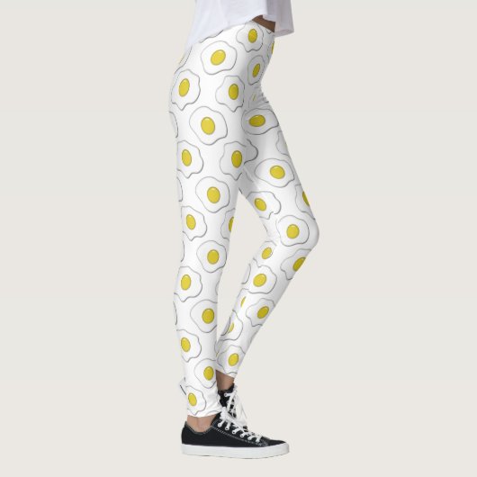 Fried Egg Polka Dot Pattern Leggings (Rechts)