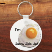 Fried Egg Sleutelhanger (Voorkant)