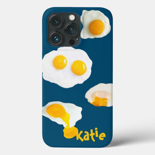 Fried Eggs Apple i-phone 13 Pro Hoesje-Mate iPho Case-Mate iPhone Case (Achterkant)