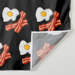 Fried Eggs Bacon Breakfast Lovers Foodie Junk Food Wandkleed