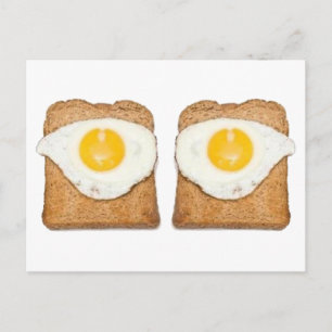 Fried Eggs Briefkaart