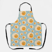 Fried Eggs Pattern Cute Food Schort (Voorkant)