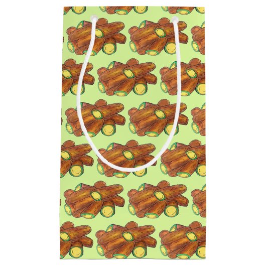 Fried Jalapeño Poppers Green Hot Jalapeno Pepper Klein Cadeauzakje (Voorkant)