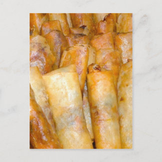 fried Lumpia Briefkaart