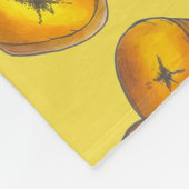 Fried Plantains Cooking Bananas Caribbean Fleece Deken (Hoek)