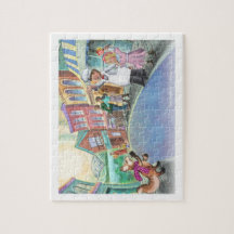 Frieda Tails - Frieda gaat naar de puzzel in de st