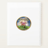 Frieda Tails planificateur mensuel/hebdomadaire (Dos)