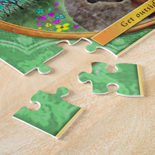 Frieda Tails Volume 2 - Ga verkennen! puzzel Legpuzzel (Zijkant)