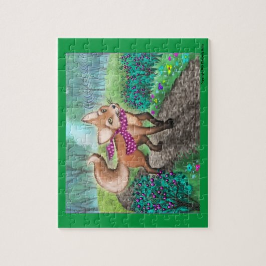 Frieda the Fox puzzle Legpuzzel (Verticaal)