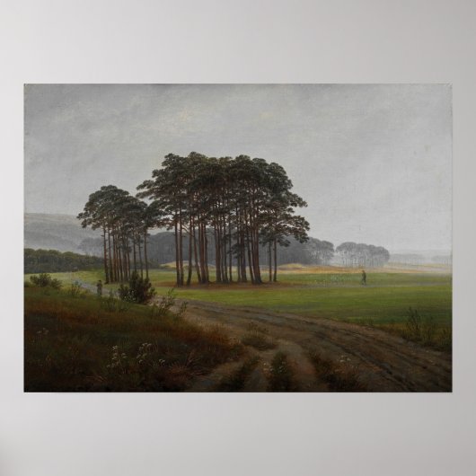 Friedrich - Dagcyclus, Middag Poster (Voorkant)