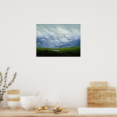Friedrich - Drifting Clouds Poster (Keuken)