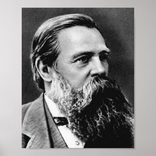 Friedrich Engels Poster (Voorkant)
