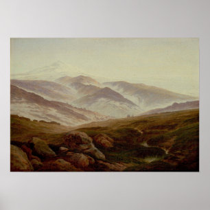 Friedrich - Herinneringen aan reusachtige bergen Poster