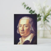 Friedrich Hölderlin van Franz Carl Hiemer, 1792 Briefkaart (Staand voorkant)