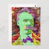 Friedrich Nietzche German Philosopher existential Briefkaart (Voorkant / Achterkant)