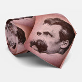 Friedrich Nietzsche (getekend door Hans Olde) Stropdas (Opgerold)