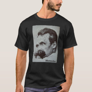 Friedrich Nietzsche (getekend door Hans Olde) T-shirt