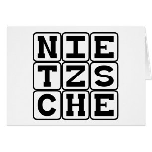 Friedrich Nietzsche, Philosophe
