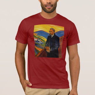 Friedrich Nietzsche Portrait van Edvar Munch TShir T-shirt