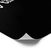 Friedrich Nietzsche poster citation noir et blanc (Coin)