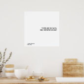 Friedrich Nietzsche Quote Poster (Keuken)