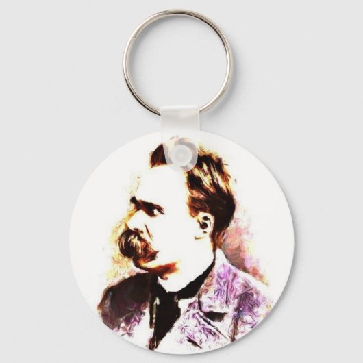 Friedrich Nietzsche Sleutelhanger (Voorkant)