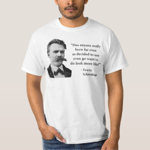 Friedrich Nietzsche Troll Quote T-shirt