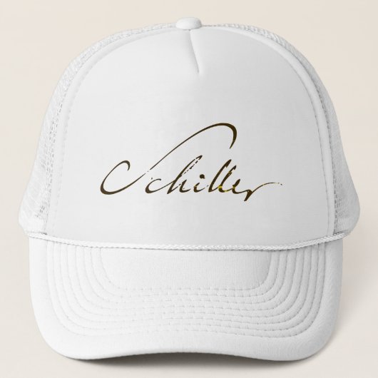 Friedrich Schiller Signature Trucker Pet (Voorkant)