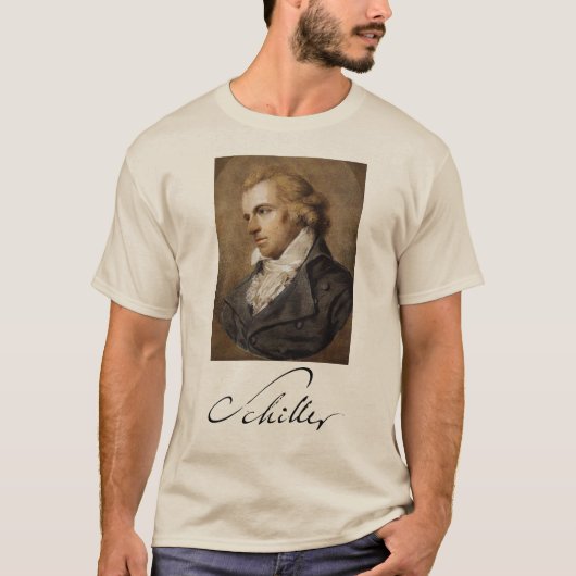 Friedrich Schiller T-shirt (Voorkant)