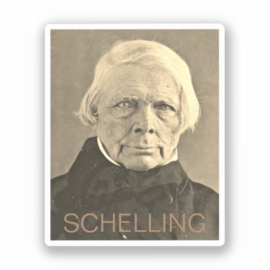 Friedrich Wilhelm Joseph Schelling Sticker (Voorkant)