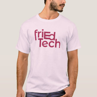 friEdTech Officiële Logo in Raspberry T-shirt