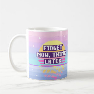Friemel Nu, Denk Later Neurodivergente Pixel Mok
