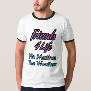 Friend 4 Life T-Shirt Best Friend Forever Cadeau T