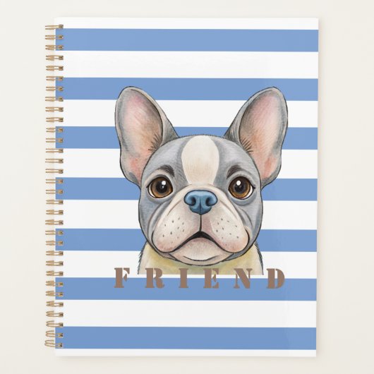Friend Bulldog Planner (Voorkant)