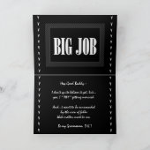 FRIEND Garçon d'honneur Invitation de mariage - DR (Intérieur)