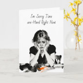 Friend Going Through a Hard Time | I' Here for You Kaart (Gele Bloem)