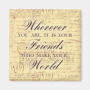 Friend Inderdaad Magnet Magneet