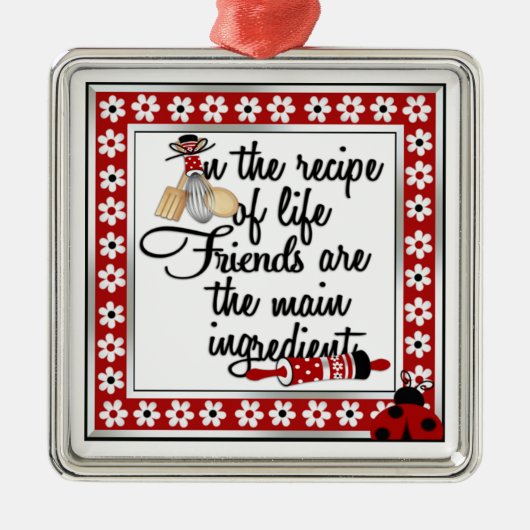 Friend Kitchen Ornament (Voorkant)