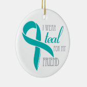 Friend - Ovarian Cancer Ornament (Rechts)