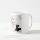 Friend Poem Mug - Dansers de bal Design (Devant droit)