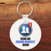 Friend Request Sleutelhanger (Voorkant)