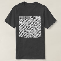 Friendcation Creëer Uw eigen donkere T-shirt