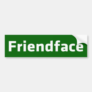 Friendface Bumpersticker