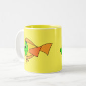 FriendFish cartoon mok Mel (Voorkant links)