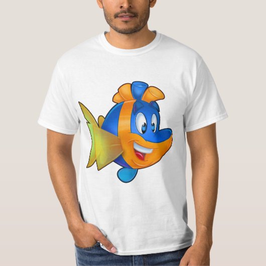 FriendFish cartoon shirt (Voorkant)