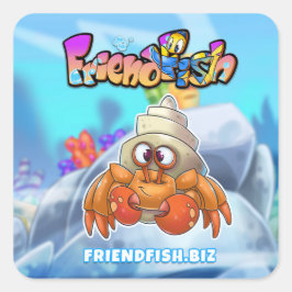 FriendFish cartoon vis stickers