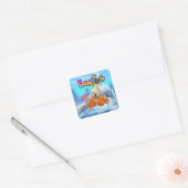 FriendFish cartoon vis stickers (Envelop)
