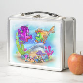 FriendFish dessin animé lunchbox (En situation)